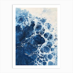 Blue Water 5 Art Print