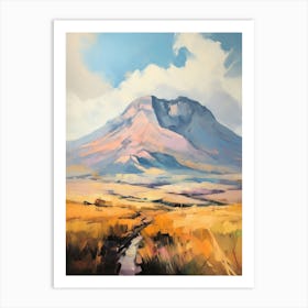 Mount Ararat Turkey 1 Mountain Painting Art Print