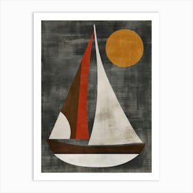 Sailboat 9 Art Print