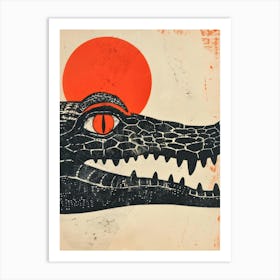 Alligator 16 Art Print