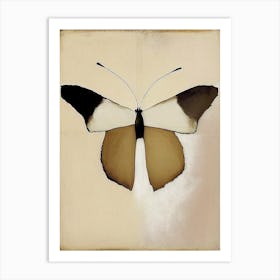 Butterfly Symbol Abstract Painting Art Print