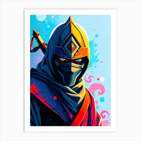 Ninja Warrior Art Print