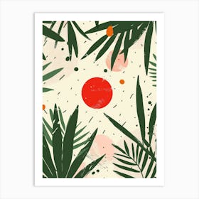 Tropical Background 16 Art Print