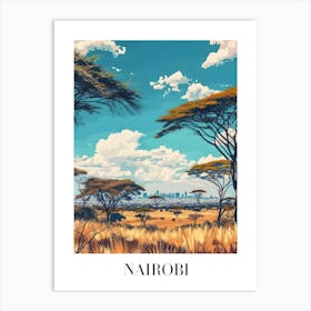 Nairobi Art Print