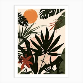 Tropical Jungle 17 Art Print