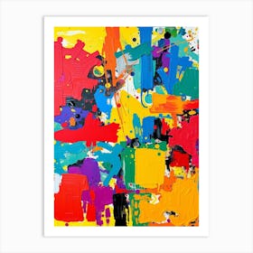 Abstract Painting 154 Art Print