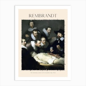 Rembrandt 5 Art Print