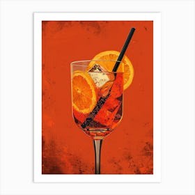 Cocktail In A Glass 10 Art Print