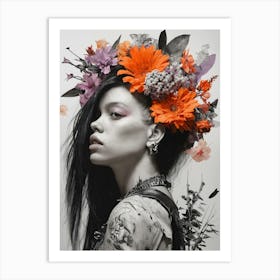 Flower Crown 1 Art Print