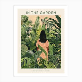 In The Garden Poster Brooklyn Botanical Gardens 2 Art Print