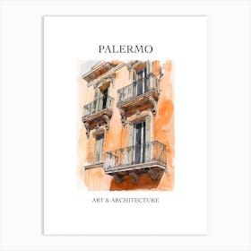 Palermo Travel And Architecture Poster 3 Art Print