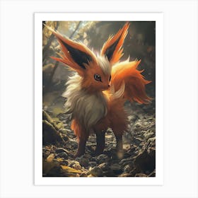 Pokemon Eevee 1 Art Print