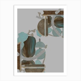 Acorns Art Print