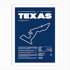 F1 Race Track United States Formula 1 Racing Track F1 Merch Formula One F1 Poster Formula 1 Poster F1 Art Print