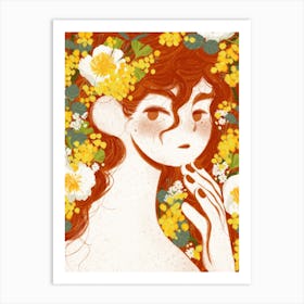 Mimosa Art Print