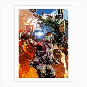 titanfall 2 2 Art Print