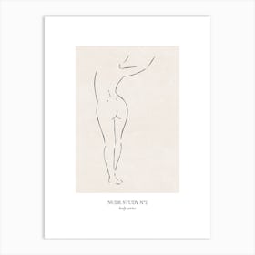 Nude Study 2 Art Print