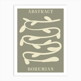 Abstract Bohemian 10 Art Print