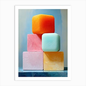 Soap, Stones Art 1 Art Print