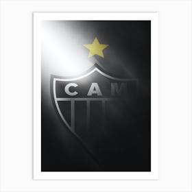 Atlético Mineiro Brazil Football Art Print