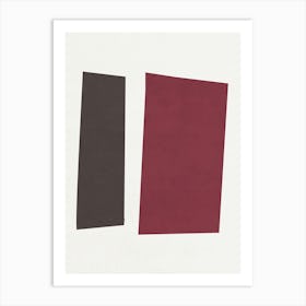 Minimalist Shapes 05 Art Print