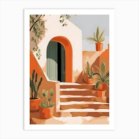 Cactus Garden 4 Art Print