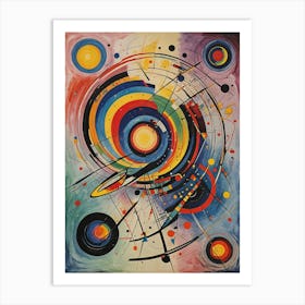 Rainbow Galaxy no2 Art Print