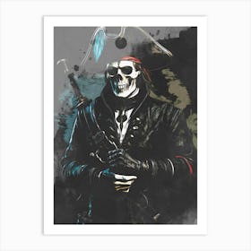 The Captain Ghost Art Print