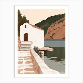 Church In Croatia Art Print