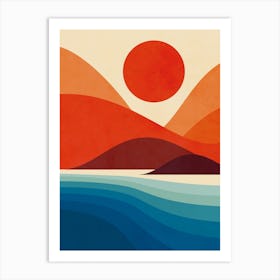 Seaside Art Print