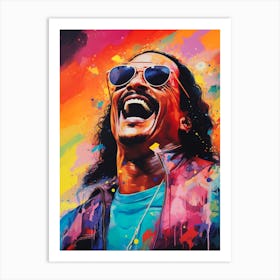 Stevie Wonder (3) Art Print