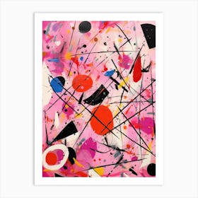 Pink Symphony Art Print