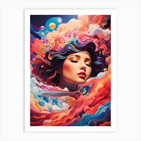 Psychedelic Art Art Print