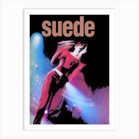 Suede britpop band music Art Print