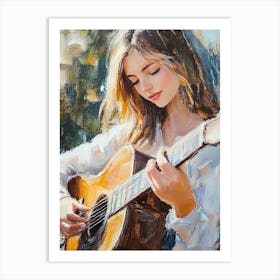 Acoustic Guitar Art Print