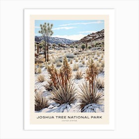 Joshua Tree National Park United States 4 Poster Art Print