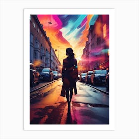 Portrait Of A Woman Art Print