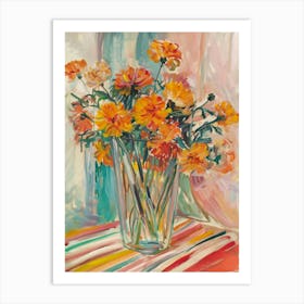 Flowers In A Vase 106 Art Print