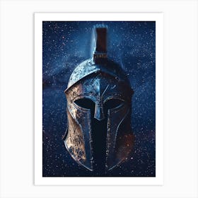 Spartan Helmet Art Print