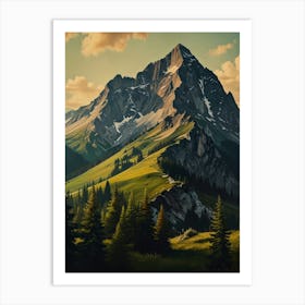 Mountain Landscape 10 Art Print