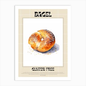 Gluten Free Bagel 4 Art Print