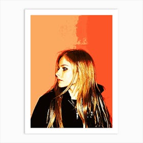 Avril Lavigne 7 Art Print