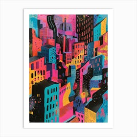 Cityscape 12 Art Print