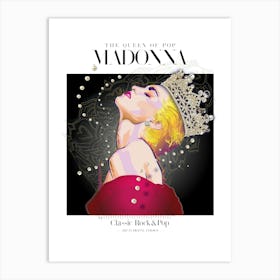 Madonna Poster Art Print