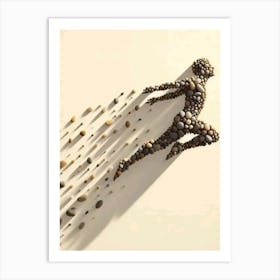 Pebble Sculpture Art Print