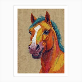 Horse Portrait 2 Art Print