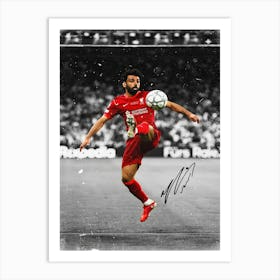 Mohamed Salah 1 Art Print