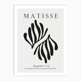 Matisse Minimal Cutout 13 Art Print