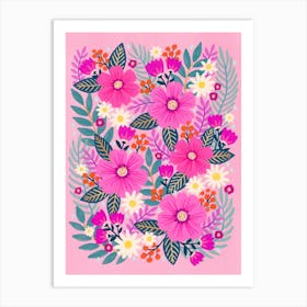 Fy Pinkgarden Art Print