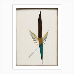 Arrow Symbol Abstract Painting Art Print